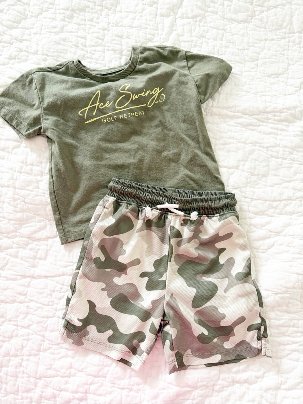 Grayson mini boys 2T golf matching set